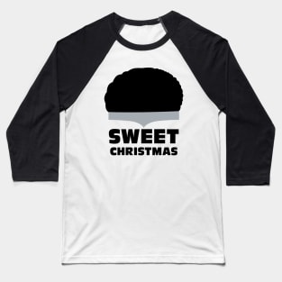 Sweet Christmas-Afro Baseball T-Shirt